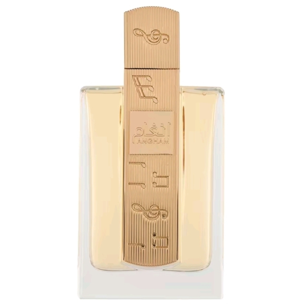 Elegant Gold and Clear Perfume Bottle
